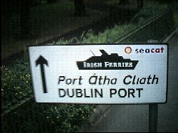 zum Hafen von Dublin